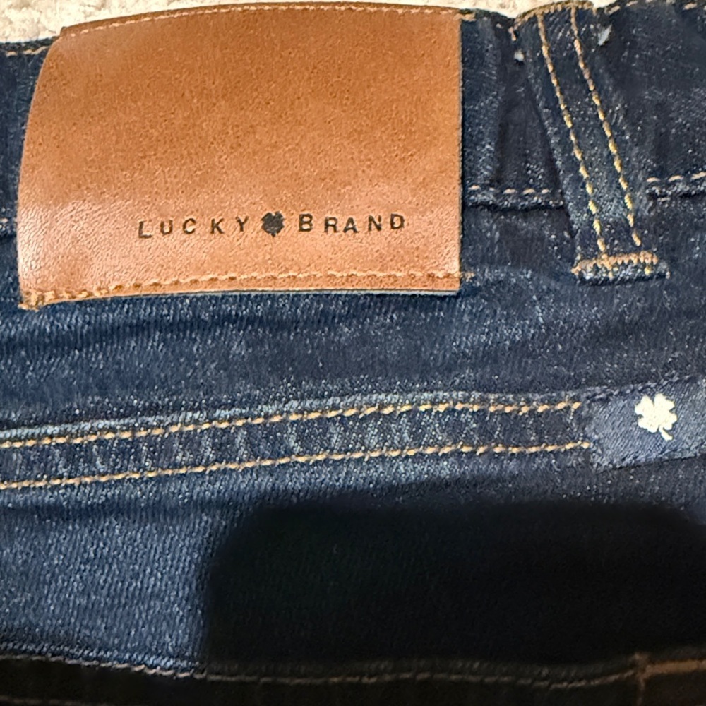 Lucky Brand Girls Dark Blue Jeans - Picture 5 of 6